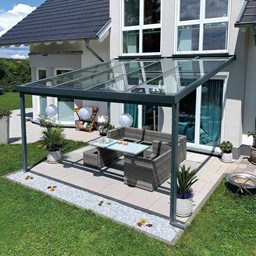 Slika Nadstrešnica Terrassendach Premium 7x4m, antracit