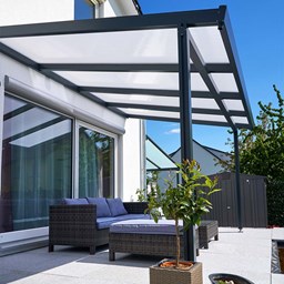 Prikaži detalje za Nadstrešnica Terrassendach Premium 9x3m, antracit Slika Nadstrešnica Terrassendach Premium 9x3m, antracit