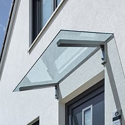 Prikaži detalje za Nadstrešnica Gutta PT/SE | Alu/Staklo 8mm Slika Nadstrešnica Gutta PT/SE | Alu/Staklo 8mm