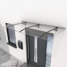 Prikaži detalje za Nadstrešnica Gutta PT Secco | Alu/Polikarbonat 3mm Slika Nadstrešnica Gutta PT Secco | Alu/Polikarbonat 3mm