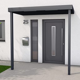 Prikaži detalje za Nadstrešnica BS/B PLUS XL, 250x125cm, 2 stupa Slika Nadstrešnica BS/B PLUS XL, 250x125cm, 2 stupa