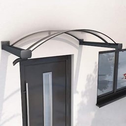 Prikaži detalje za Nadstrešnica Gutta BV/B | Alu/Plexi 4mm Slika Nadstrešnica Gutta BV/B | Alu/Plexi 4mm