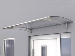 Prikaži detalje za Nadstrešnica Gutta PT/L | Inox/Plexi Slika Nadstrešnica Gutta PT/L | Inox/Plexi