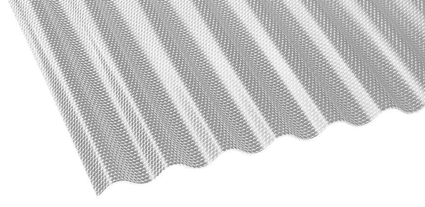 Detaljni prikaz akrilne Wabe prozirne ploče