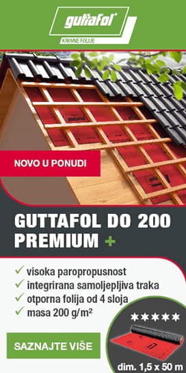Paropropusna krovna folija Gutta DO 200 Premium