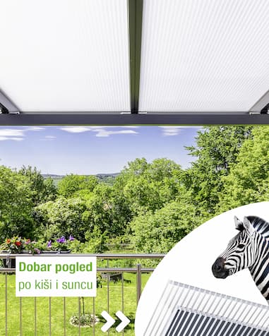 Zebra Lexan ploče s prugama