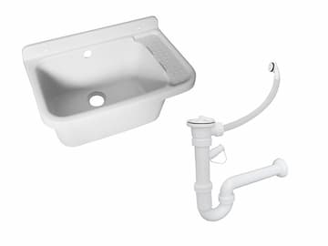 Slika Plastični sudoper sa sifonom