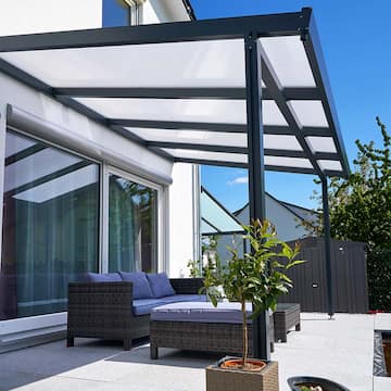 Slika Nadstrešnica Terrassendach Premium 7x5m, antracit