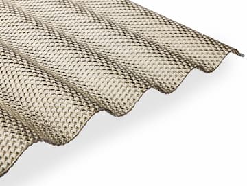 Slika Polikarbonatne ploče Wabe 2,6 mm, bronca