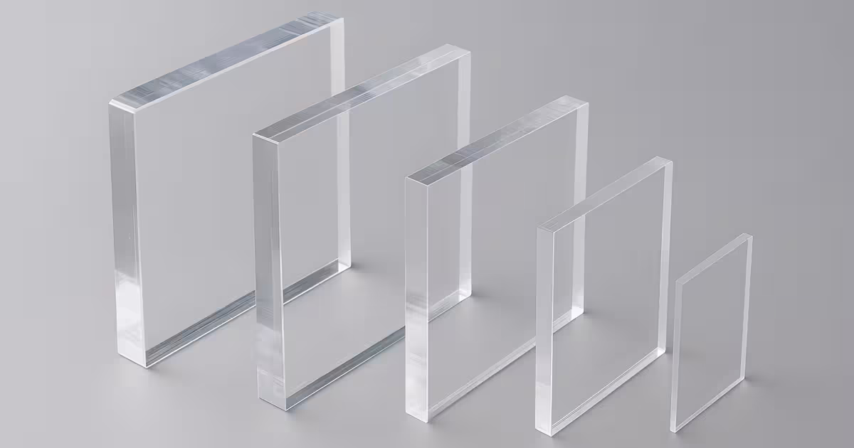 Koju debljinu pleksiglasa trebate za vaš projekt?